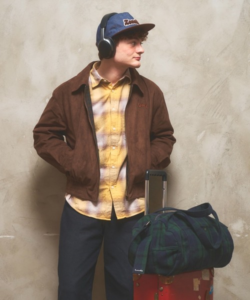 Zooodle（ズードル）の「Travel Boston Bag - トラベルボストンバッグ -（トートバッグ・メンズ・ブラウン/グリーン・FREE）」の15枚目の写真