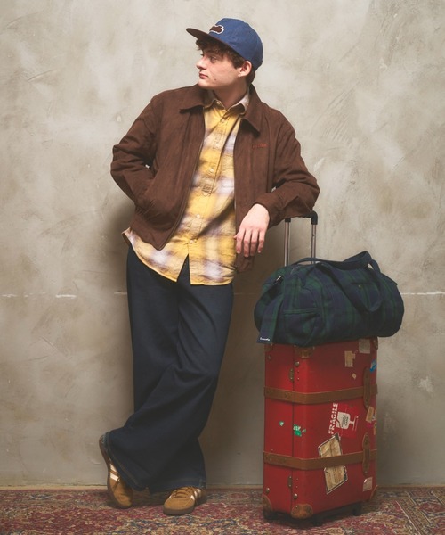 Zooodle（ズードル）の「Travel Boston Bag - トラベルボストンバッグ -（トートバッグ・メンズ・ブラウン/グリーン・FREE）」の16枚目の写真