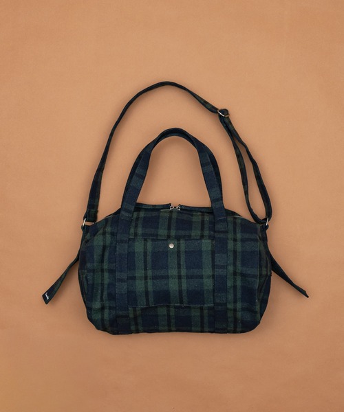 Zooodle（ズードル）の「Travel Boston Bag - トラベルボストンバッグ -（トートバッグ・メンズ・ブラウン/グリーン・FREE）」の21枚目の写真