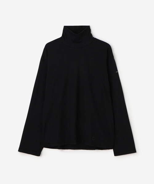 ORCIVAL（オーシバル）の「ORCIVAL | 起毛フライス スタンドネックプルオーバー MEN（Tシャツ/カットソー・メンズ・グレー/ブラック・5/4）」の2枚目の写真