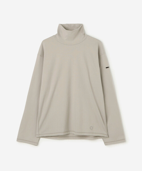 ORCIVAL（オーシバル）の「ORCIVAL | 起毛フライス スタンドネックプルオーバー MEN（Tシャツ/カットソー・メンズ・グレー/ブラック・5/4）」の3枚目の写真