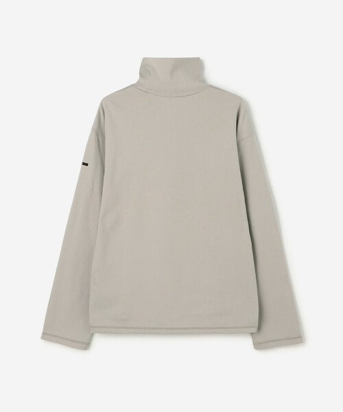 ORCIVAL（オーシバル）の「ORCIVAL | 起毛フライス スタンドネックプルオーバー MEN（Tシャツ/カットソー・メンズ・グレー/ブラック・5/4）」の4枚目の写真