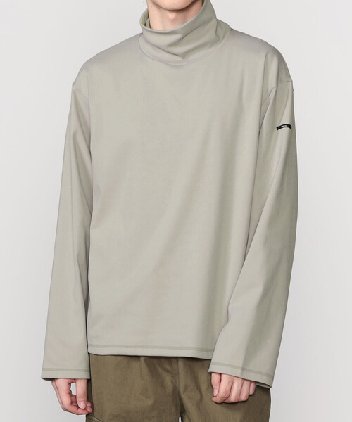 ORCIVAL（オーシバル）の「ORCIVAL | 起毛フライス スタンドネックプルオーバー MEN（Tシャツ/カットソー・メンズ・グレー/ブラック・5/4）」の13枚目の写真