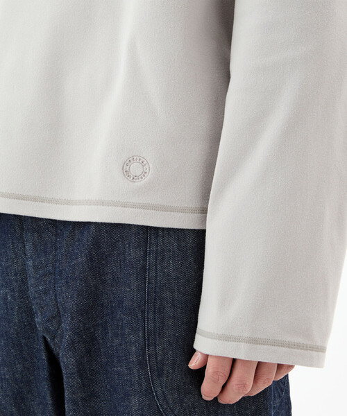 ORCIVAL（オーシバル）の「ORCIVAL | 起毛フライス スタンドネックプルオーバー MEN（Tシャツ/カットソー・メンズ・グレー/ブラック・5/4）」の15枚目の写真