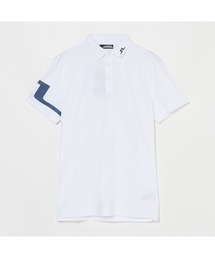 J.LINDEBERG（ジェイリンドバーグ）の「【J.LINDEBERG/GOLF】袖JLロゴポロ（ポロシャツ）」
