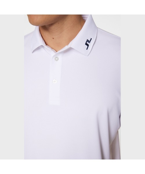 J.LINDEBERG(ジェイリンドバーグ)の「【J.LINDEBERG/GOLF】袖JLロゴポロ(ポロシャツ・メンズ・インディゴブルー/パープル/ホワイト系/ターコイズブルー/レッド系・44/46)」の17枚目の写真