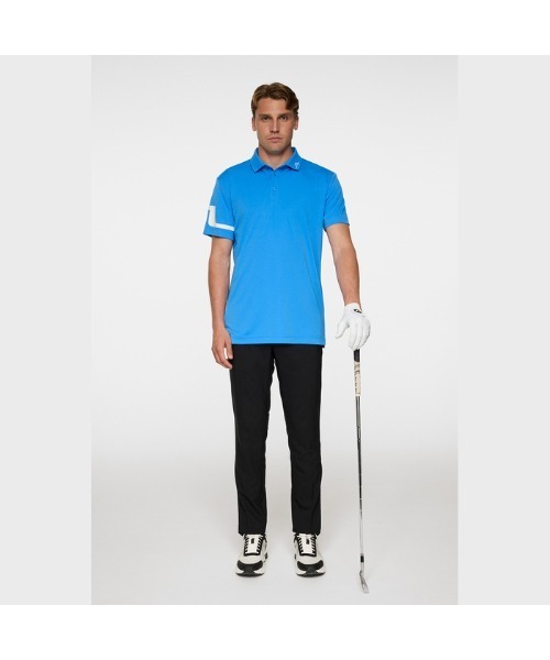 J.LINDEBERG(ジェイリンドバーグ)の「【J.LINDEBERG/GOLF】袖JLロゴポロ(ポロシャツ・メンズ・インディゴブルー/パープル/ホワイト系/ターコイズブルー/レッド系・44/46)」の21枚目の写真