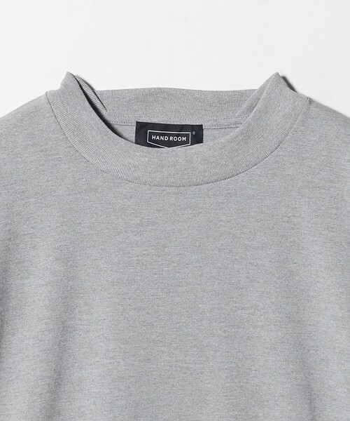 別注】＜HAND ROOM＞ドローコード モックネック ロングスリーブ T
