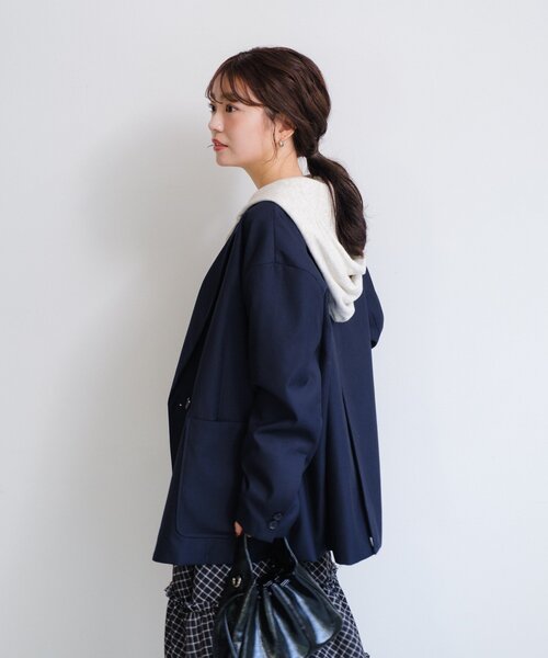 セール】【S.Mサイズ展開】ダブルZIPスウェットパーカー（パーカー