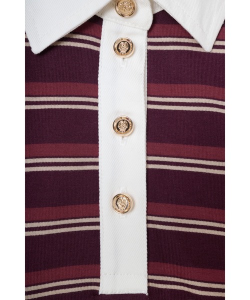 Laurel Emblem Polo Shirt（ポロシャツ）｜Her lip to（ハーリップ