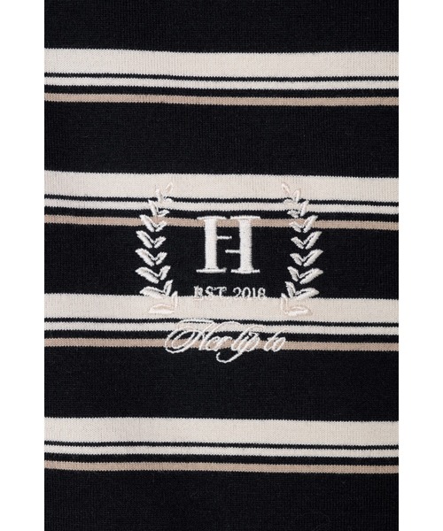 Laurel Emblem Polo Shirt（ポロシャツ）｜Her lip to（ハーリップ