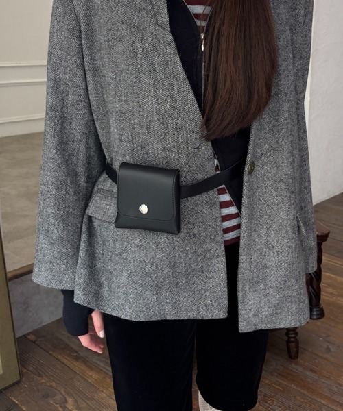 ポーチ付きベルト（ボディバッグ/ウエストポーチ）｜FUULLY STUDIO