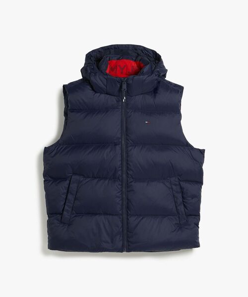 tommy jeans(トミー ジーンズ)の「エッセンシャルダウンベスト(ダウンベスト・メンズ・グリーン/ブラック/ネイビー・MEDIUM/X-LARGE/SMALL/LARGE)」の16枚目の写真