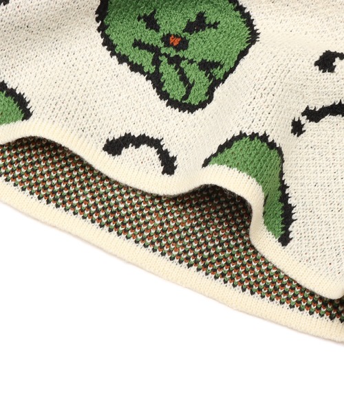 atmos pink（アトモスピンク）の「MARIA SAKURAI x atmos pink Knit Beanie / マリア サクライ アトモス ピンク ニット ビーニー 【SP】（ニットキャップ/ビーニー・レディース・グレー/グリーン/ブラウン・FREE）」の13枚目の写真