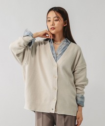 GLOBAL WORK | 毛玉になりにくいステッチカーディガン/494140(カーディガン/ボレロ)