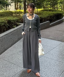 FREE'S MART | 【追加生産予約】【はかな企画】【低身長向けXXSあり】2タックハイウエストスラックス〈ＭＦＭ〉(スラックス)