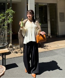 FREE'S MART | 【追加生産予約】【はかな企画】【低身長向けXXSあり】2タックハイウエストスラックス〈ＭＦＭ〉(スラックス)