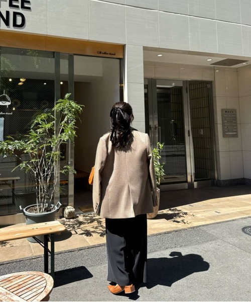 FREE'S MART（フリーズマート）の「◇【追加生産予約】【はかな企画】【低身長向けXXSあり】2タックハイウエストスラックス〈ＭＦＭ〉（スラックス・レディース・ブラック/ホワイト/ブラウン/グレー/ベージュ/ホワイト系その他・XX-SMALL/X-SMALL/SMALL/MEDIUM）」の15枚目の写真