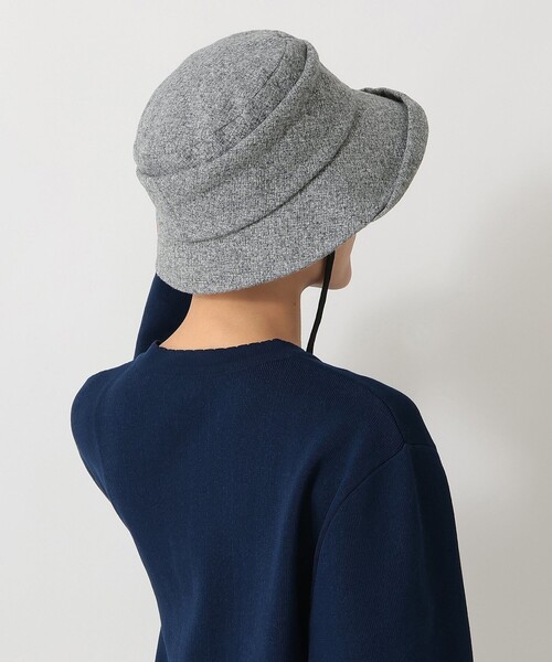 Afternoon Tea（アフタヌーンティー）の「ツイードブルトンハット（ハット・レディース・ベージュ/ブラウン/グレー・ONE SIZE）」の4枚目の写真