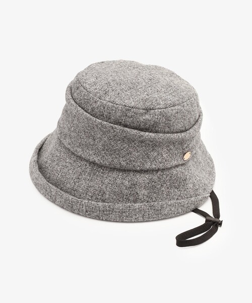 Afternoon Tea（アフタヌーンティー）の「ツイードブルトンハット（ハット・レディース・ベージュ/ブラウン/グレー・ONE SIZE）」の6枚目の写真