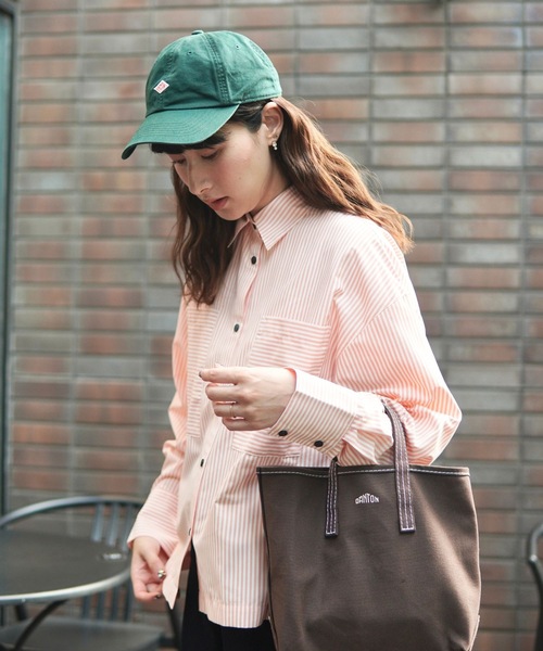 ZOZOMARKET（ゾゾマーケット）の「スーパーワイドスリーブリラクシーシャツ-ZOZOMARKET by ハヤシアンナ（シャツ/ブラウス・レディース・ライトブルー/オレンジ・マルチサイズ）」の18枚目の写真