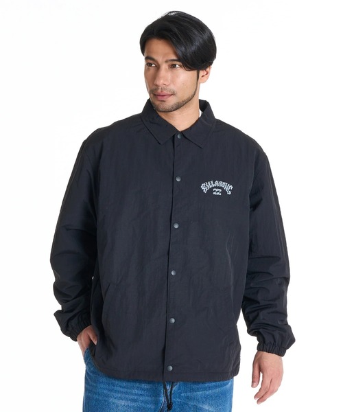 BILLABONG(ビラボン)の「BILLABONG メンズ WAVE MANDALA ジャケット 【2025年秋冬モデル】 @autumn /ビラボンバックプリントコーチジャケット(ブルゾン・メンズ・ブラック・LARGE/X-LARGE/MEDIUM)」の2枚目の写真