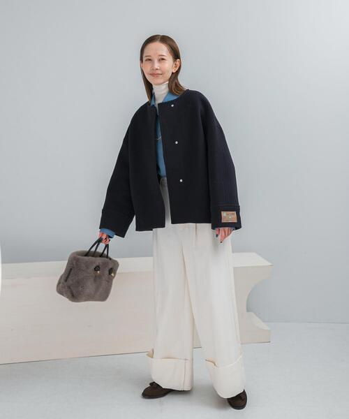 LA TORREショートノーカラーコート（その他アウター）｜URBAN RESEARCH