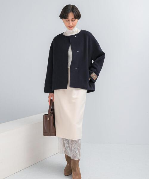 LA TORREショートノーカラーコート（その他アウター）｜URBAN RESEARCH