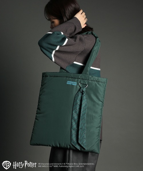 Green　Parks（グリーンパークス）の「ハリー・ポッター/パフィートートBag（トートバッグ・レディース・ネイビー/イエロー/グリーン/レッド・FREE）」の2枚目の写真