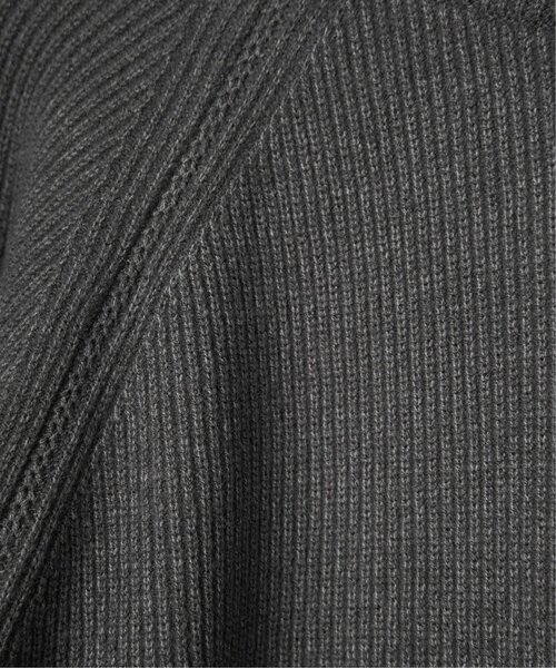 ikka(イッカ)の「【洗濯機で洗える】ウォッシャブル畦クルーネックニット(ニット/セーター・メンズ・ベージュ/チャコール/ネイビー/カーキ・M/L/XL/S)」の5枚目の写真