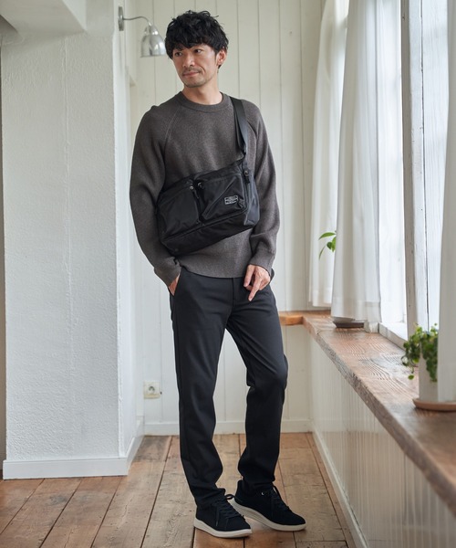 ikka(イッカ)の「【洗濯機で洗える】ウォッシャブル畦クルーネックニット(ニット/セーター・メンズ・ベージュ/チャコール/ネイビー/カーキ・M/L/XL/S)」の22枚目の写真