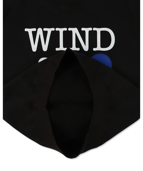 WIND AND SEA（ウィンダンシー）の「CREWNECK SWEATSHIRT(HEART)（スウェット・レディース・ブラック/グレー・S/M）」の4枚目の写真