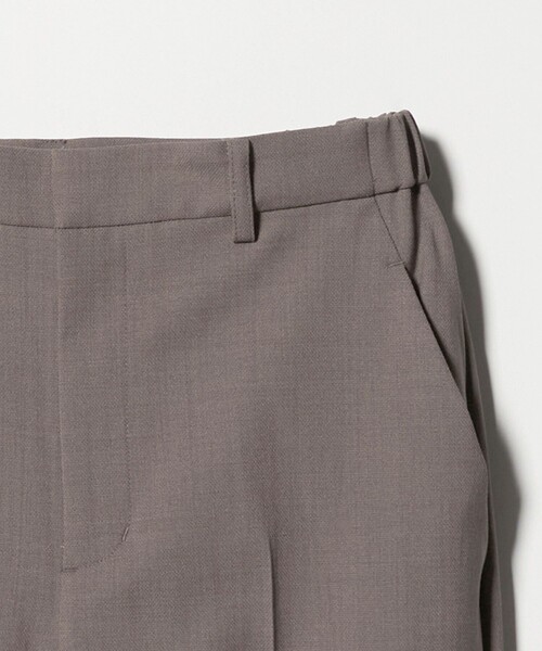 A DAY IN THE LIFE UNITED ARROWS(アデイインザライフユナイテッドアローズ)の「ドビー テーパードパンツ ‐マシンウォッシャブル・セットアップ対応‐ <A DAY IN THE LIFE>(その他パンツ・レディース・モカ/ネイビー/グレー系・36/38/40)」の7枚目の写真