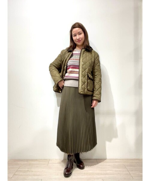 BROOKS BROTHERS(ブルックスブラザーズ)の「ラムズウール フェアアイル クルーネックセーター(ニット/セーター・レディース・ベージュ・LARGE/MEDIUM/SMALL/X-SMALL)」の8枚目の写真