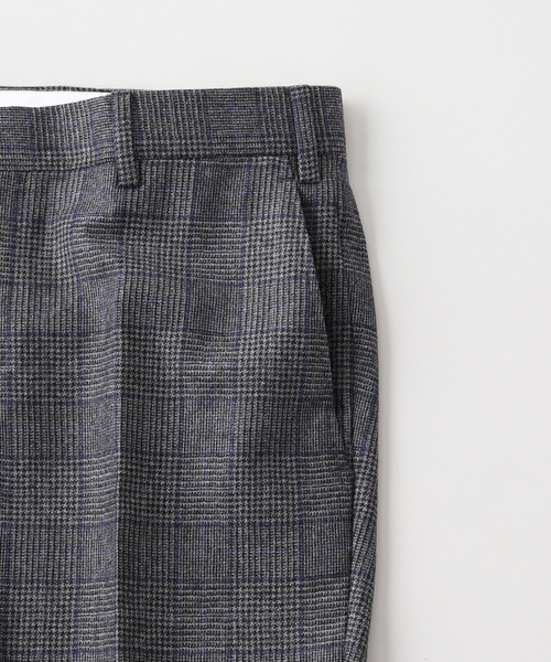 GERMANO(ジェルマーノ)の「GERMANO (ジェルマーノ) Saxony Plaid スラックス(スラックス・メンズ・グレー・44/46/48)」の6枚目の写真