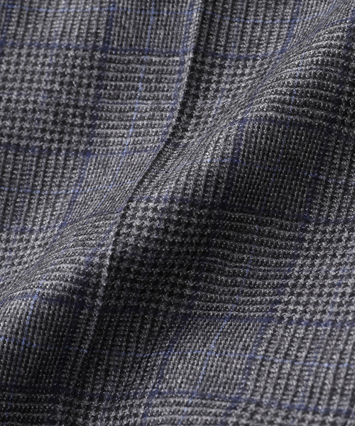 GERMANO(ジェルマーノ)の「GERMANO (ジェルマーノ) Saxony Plaid スラックス(スラックス・メンズ・グレー・44/46/48)」の7枚目の写真