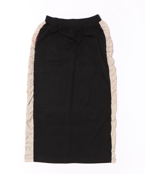 Q(キュー)の「ソフトダンボールドッキングスカート(スカート・レディース・チャコールグレー/ブラック・MEDIUM)」の3枚目の写真