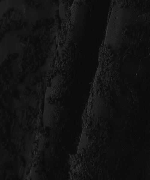 N.（N. Natural Beauty Basic）（エヌエヌナチュラルビューティーベーシック）の「【PS/低身長サイズ】カットジャガードナロースカート（スカート・レディース・レッド/オフホワイト/ブラック・P/S/MEDIUM）」の15枚目の写真