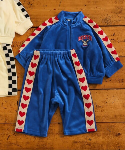 Bpop ベビーベロアセットアップ（セットアップ）｜BREEZE（ブリーズ