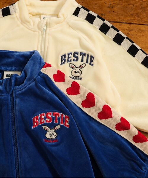 Bpop ベビーベロアセットアップ（セットアップ）｜BREEZE（ブリーズ