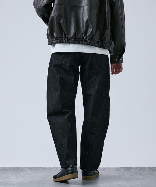 B.C STOCK（ベーセーストック）の「12.5oz CONVEX 5ポケット ナロー リジットデニム（デニムパンツ・メンズ・ブラック/ネイビー・SMALL/MEDIUM/LARGE）」の22枚目の写真