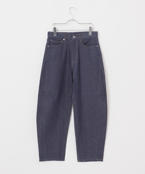 B.C STOCK（ベーセーストック）の「12.5oz CONVEX 5ポケット ナロー リジットデニム（デニムパンツ・メンズ・ブラック/ネイビー・SMALL/MEDIUM/LARGE）」の4枚目の写真