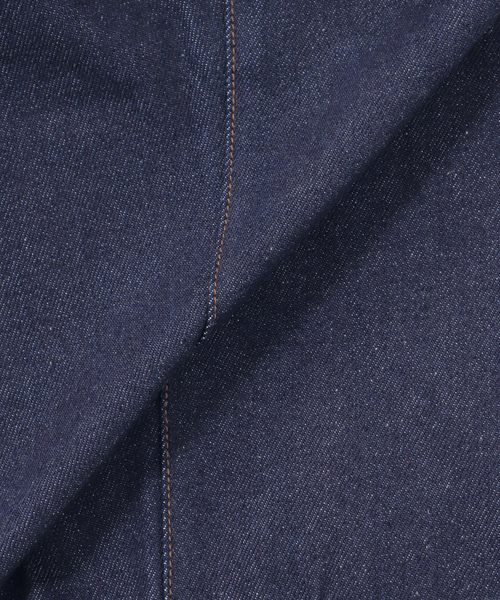 B.C STOCK（ベーセーストック）の「12.5oz CONVEX 5ポケット ナロー リジットデニム（デニムパンツ・メンズ・ブラック/ネイビー・SMALL/MEDIUM/LARGE）」の3枚目の写真