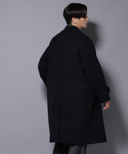 NANO universe（ナノユニバース）の「ウールカシミヤメルトンダブルコート（その他アウター・メンズ・ネイビー/ブラウン/チャコール・S/M/L）」の20枚目の写真