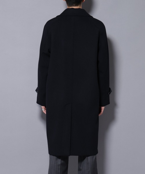 【美品】ナノユニバース タイロッケンダブルコート　イーヴォ　タリアトーレ アウトレット】TAGLIATORE タリアトーレ ロングコート/タイロッケン