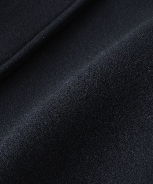 NANO universe（ナノユニバース）の「ウールカシミヤメルトンダブルコート（その他アウター・メンズ・ネイビー/ブラウン/チャコール・S/M/L）」の9枚目の写真