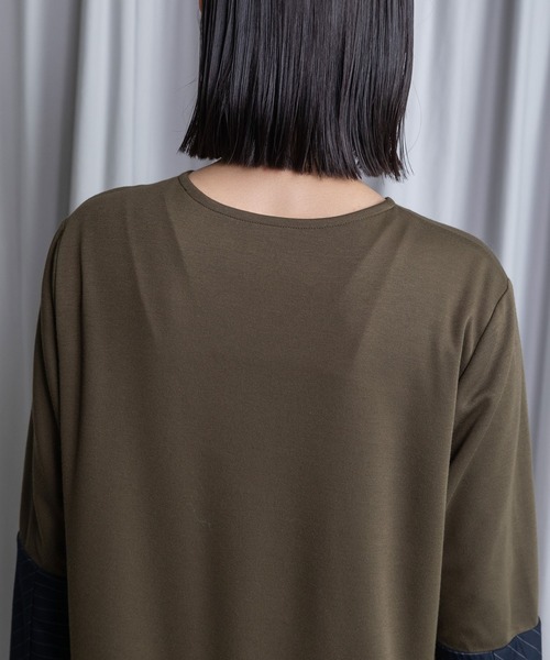 MARECHAL TERRE（マルシャルテル）の「フレアジョイントワンピース（ワンピース・レディース・オリーブ/ブラック/ネイビー/ベージュ・MEDIUM）」の19枚目の写真