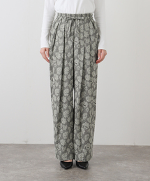 FUMIE TANAKA（フミエタナカ）の「flower jacquard PA（その他パンツ