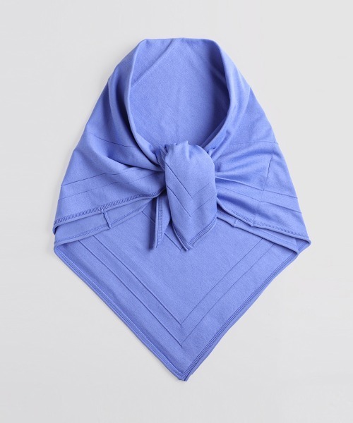 BALLAST ARK（バラストアーク）の「BALLAST ARK / バラストアーク：Knit Scarf：BA12-KA01[AST]（ストール/ショール・メンズ・ブラック/ブルー/レッド・FREE）」の3枚目の写真