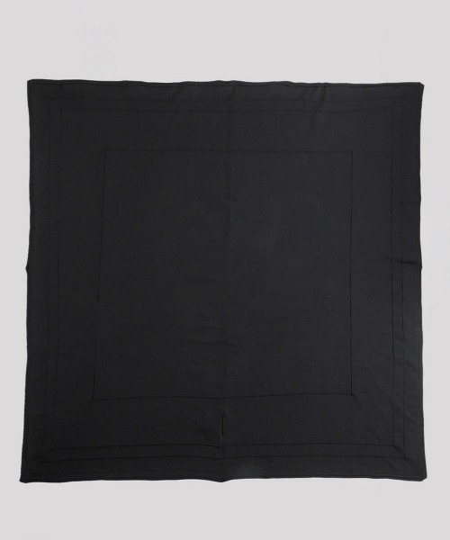 BALLAST ARK（バラストアーク）の「BALLAST ARK / バラストアーク：Knit Scarf：BA12-KA01[AST]（ストール/ショール・メンズ・ブラック/ブルー/レッド・FREE）」の5枚目の写真